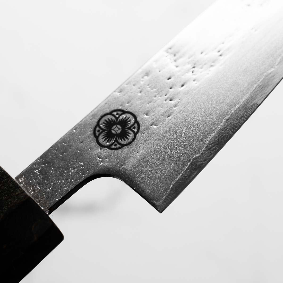 Hajimaru Migaki Nashiji Petty 90mm - blade detail