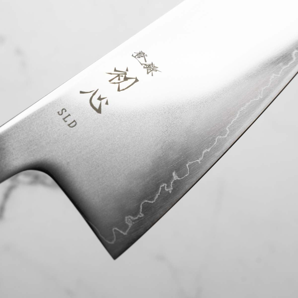 Hatsukokoro Hikari SLD 3 Layer Gyuto 210mm - Carbon Fibre