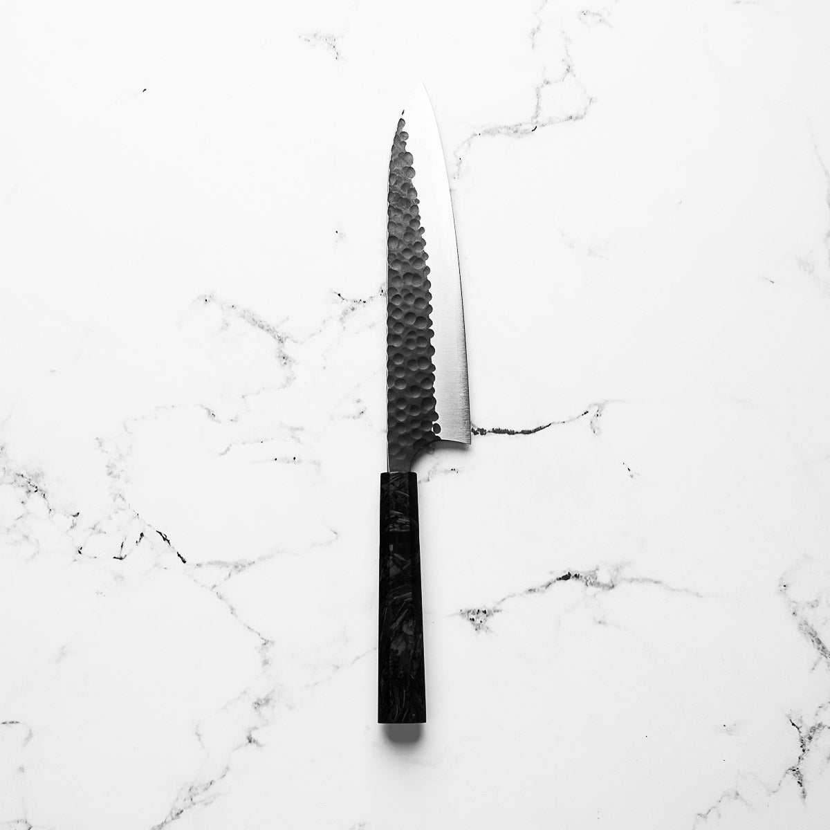 Masakage Koishi Gyuto 210mm - Dark Carbon Fibre