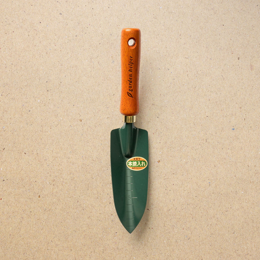 Narrow Blade Green Trowel