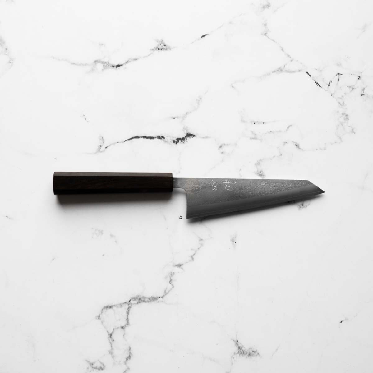 Yoshikane Hamono SKD Nashiji Honesuki 150mm - Ebony