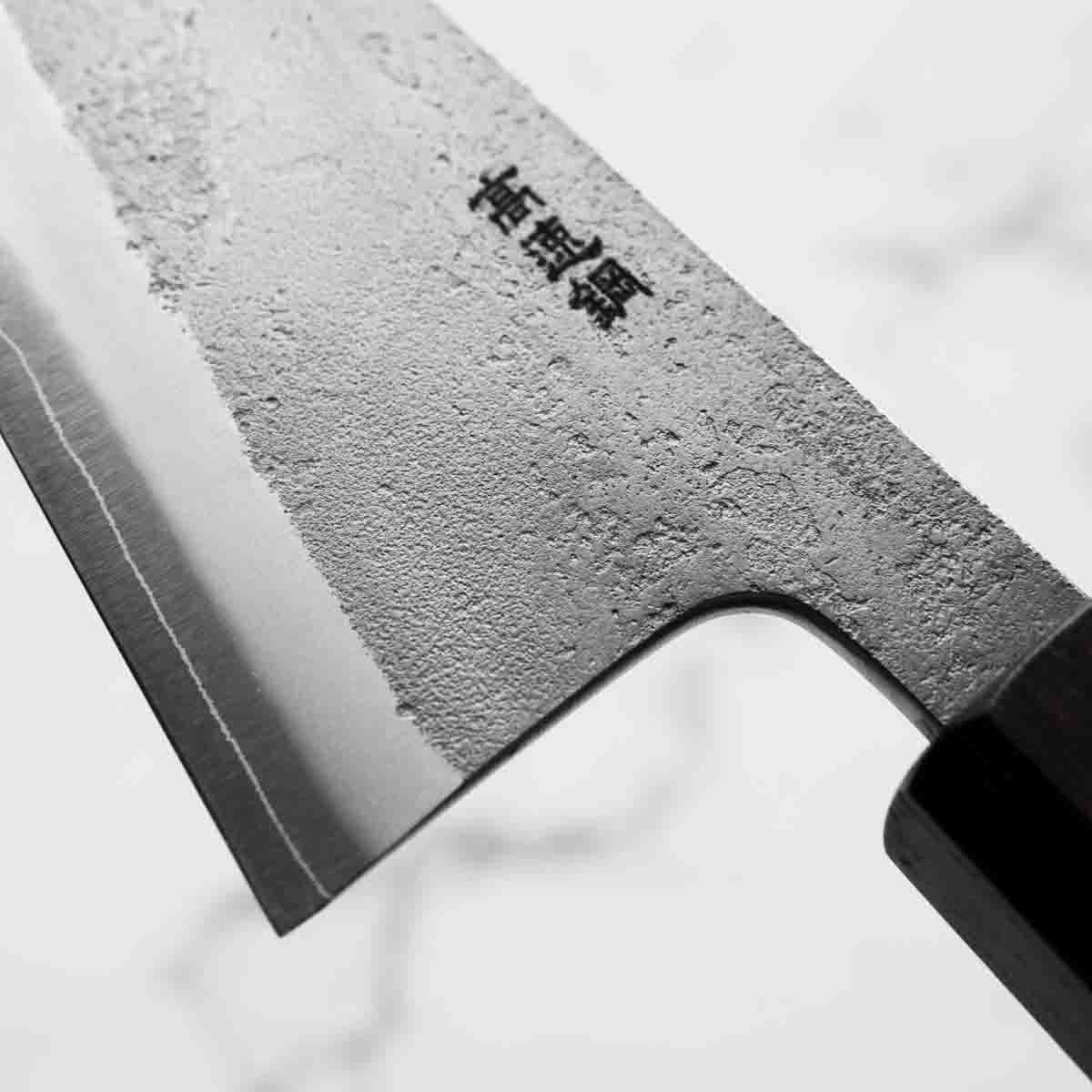 Yoshikane Hamono SKD Nashiji Honesuki 150mm - Ebony