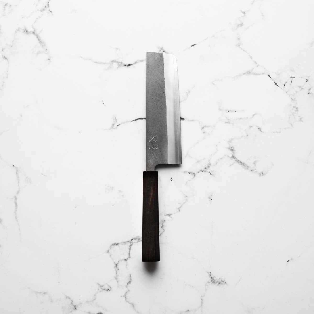 Yoshikane (Hatsukokoro) SKD Nashiji Nakiri 165mm - Ebony