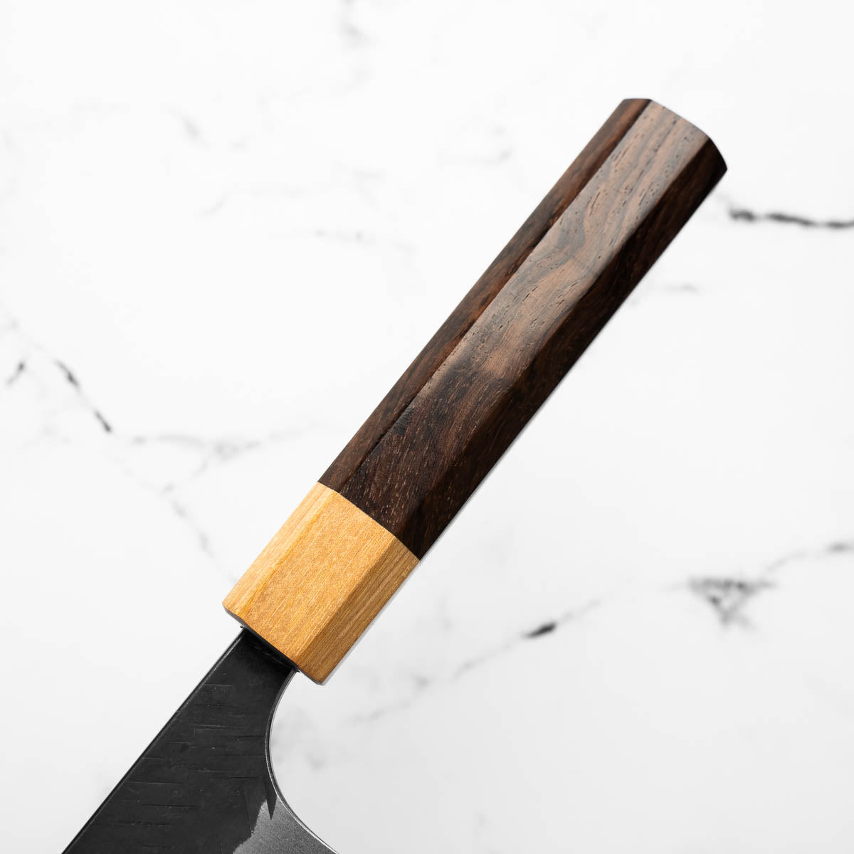 Yoshimi Kato Blue Super Kurouchi V-Tsuchime Kiritsuke 210mm