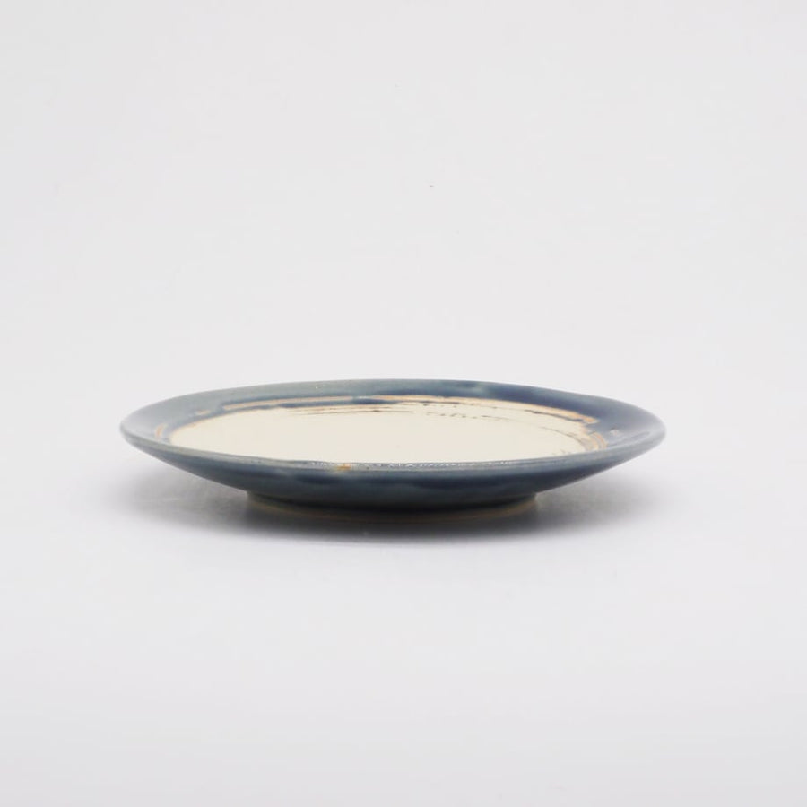 Bread & Rice Glossy Glaze Small Plate - Indigo
