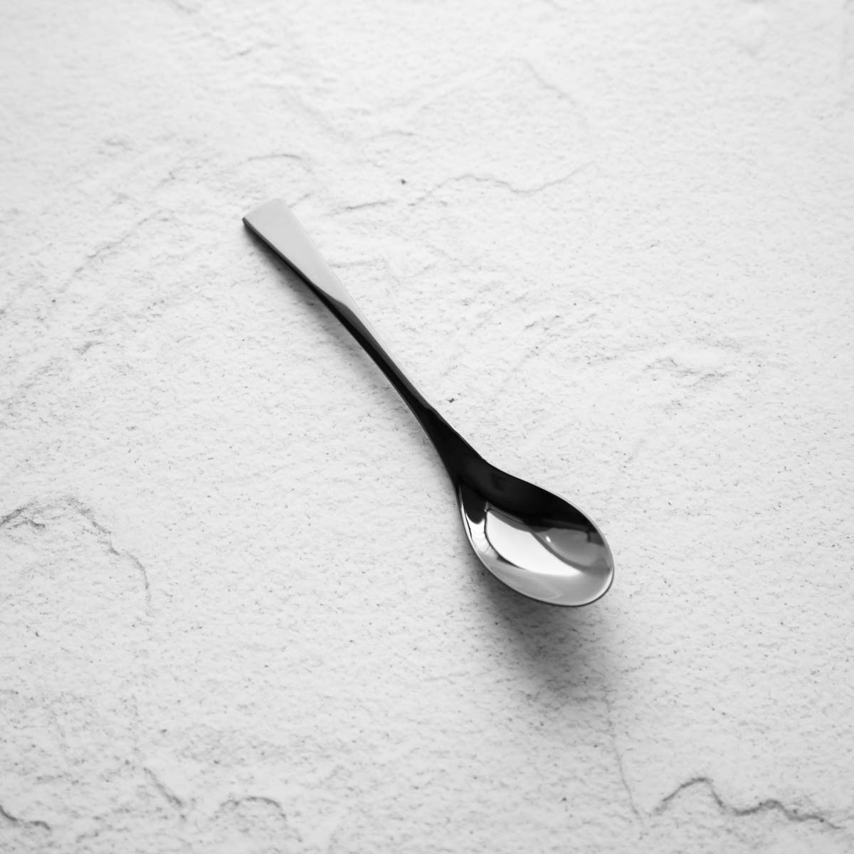 KUTO Black Quenelle Spoon