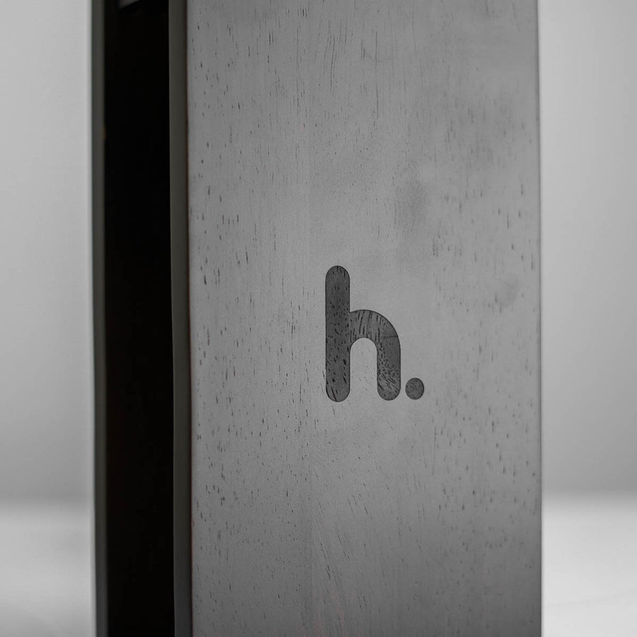 Habitat Slotted Benchtop Knife Block - Black