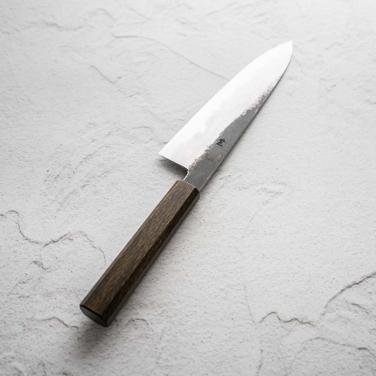 HADO Blue 1 Damascus Gyuto 210mm - Oak