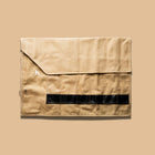 Habitat Canvas Knife Roll - 6 Slot - Tan With Enamel Pins