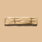 Habitat Canvas Knife Roll - 6 Slot - Tan With Enamel Pins