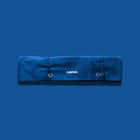 Habitat Canvas Knife Roll - 6 Slot - Blue With Enamel Pins