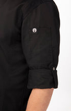 Unisex Hartford Chef Jacket - Black