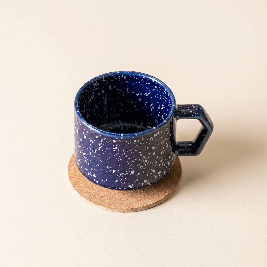 CHIPS Stack Coffee Mug - Splash Navy and White