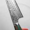 Nigara Hamono SG2 Raindrop Damascus Gyuto 240mm - Turquoise