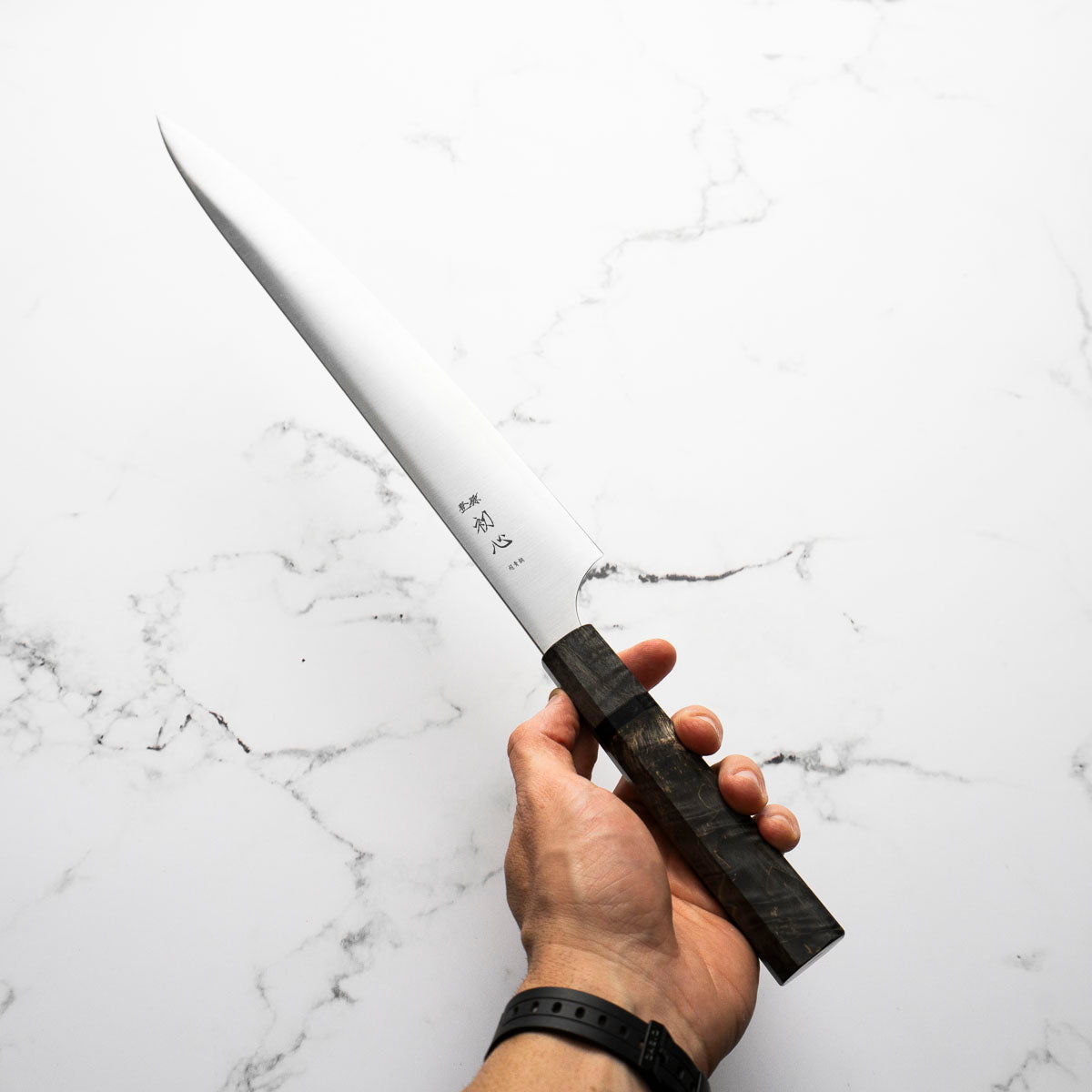 Hatsukokoro Hayabusa Blue Super Sujihiki 270mm – Chefs Edge