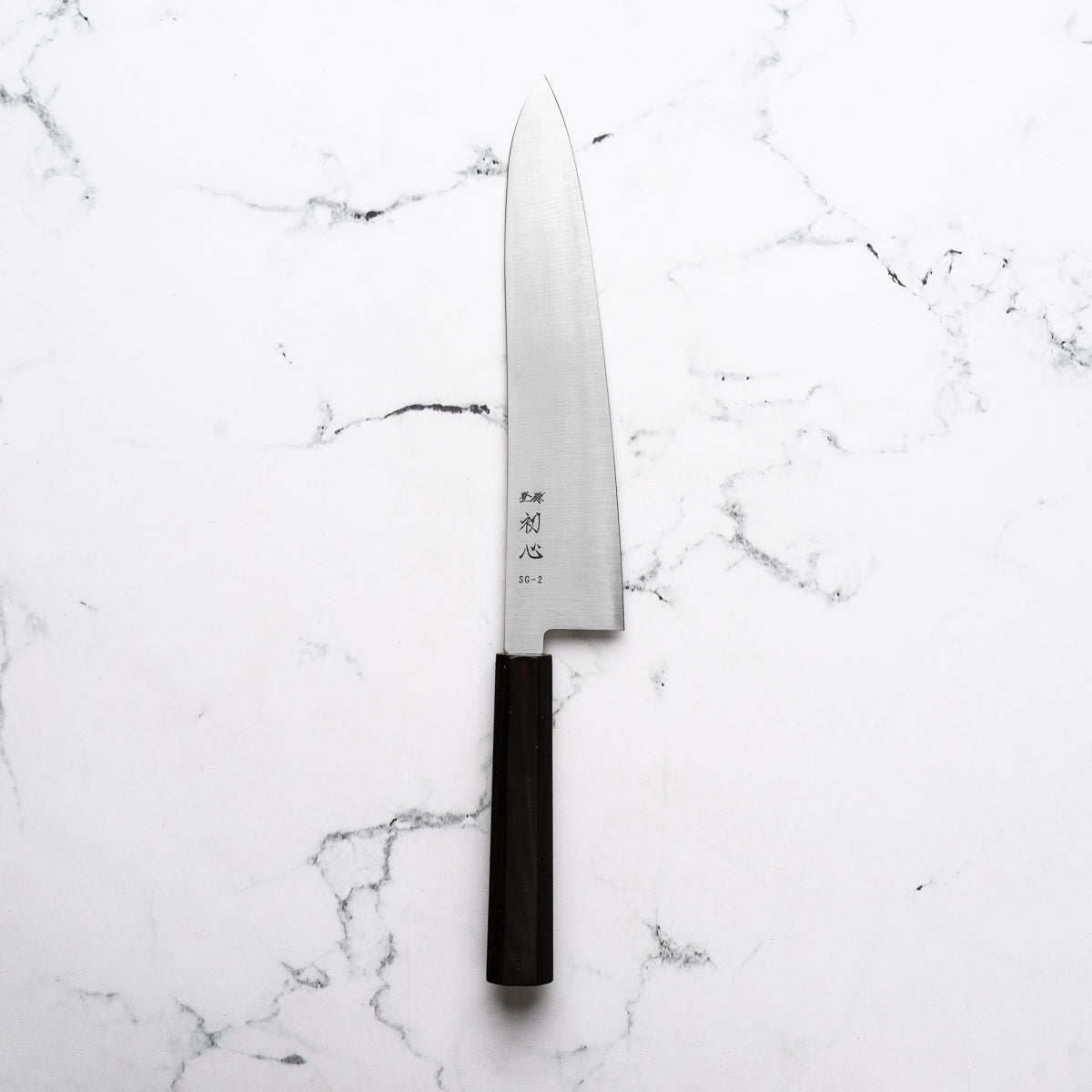 Hatsukokoro Hayabusa SG2 3 Layer Gyuto 240mm - Ebony