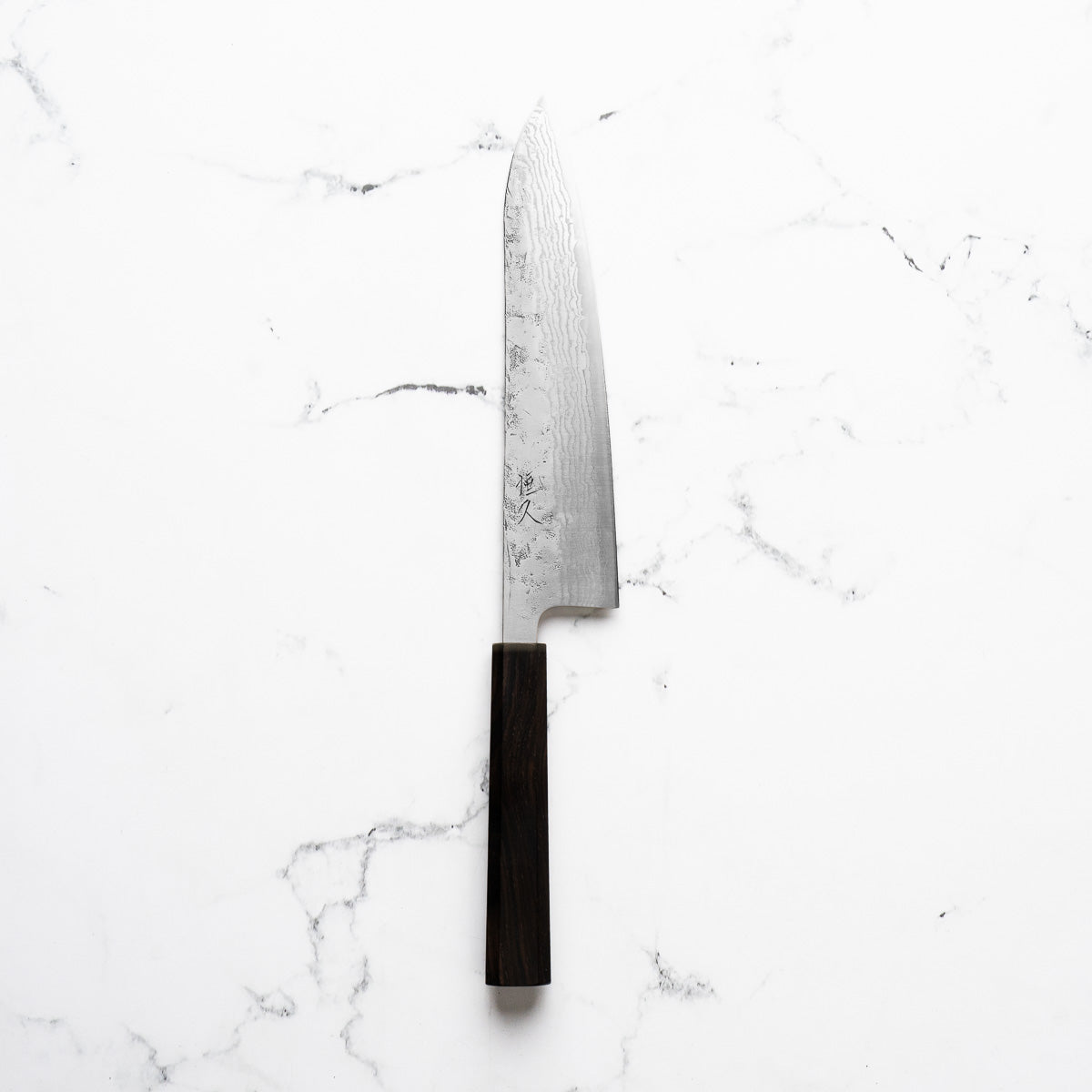 Tsunehisa Swedish Stainless Washiji Gyuto 210mm - Ebony