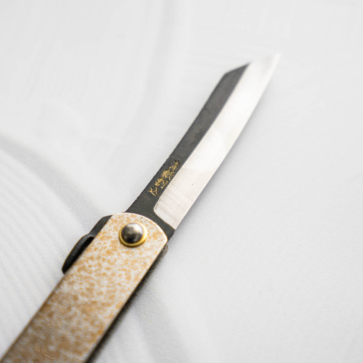 Nagao Kanekoma Higonokami - Silver & Orange – Chefs Edge