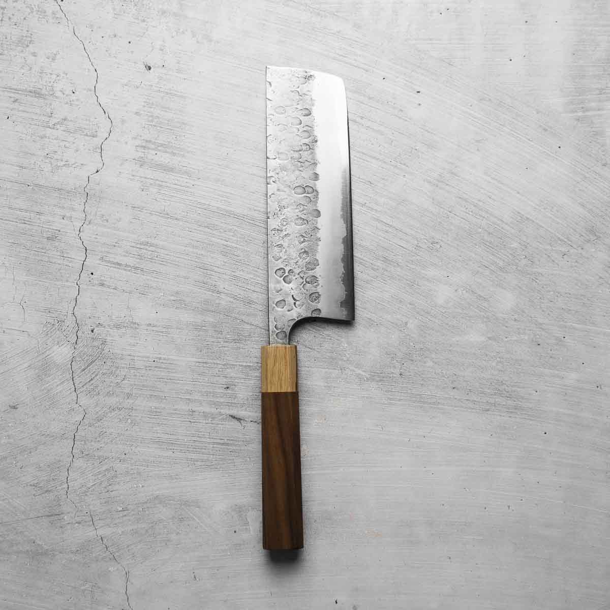 Matsubara Hamono Blue 2 Tsuchime Nakiri 165mm – Chef's Edge