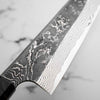 Hatsukokoro SLD Kurouchi Damascus Kiritsuke Gyuto 240 - Maple Turquoise