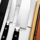 Senzo Professional SG2 - 2 Knife Set with Whetstone - angled view