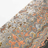 Takeshi Saji VG10-W Nashiji Rainbow Damascus Bunka 165mm - Dark Carbon Fibre