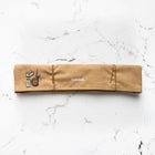 Habitat Canvas Knife Roll - 6 Slot - Tan With Enamel Pins