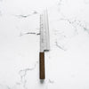 Tsunehisa Ginsan Nashiji Kiritsuke 210mm - Dark Oak