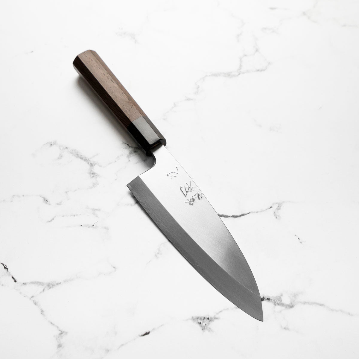 Hatsukokoro Shirasagi Ginsan Deba 180mm – Chefs Edge - Handmade