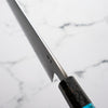 Hatsukokoro Blue 1 Damascus Gyuto 210mm - Turquoise