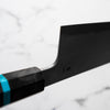 Hatsukokoro Blue 1 Damascus Gyuto 240mm - Turquoise - view 8