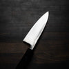 Hatsukokoro Yauji Blue 2 Damascus Deba 165mm - Ebony