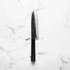 Hatsukokoro Blue 2 Kurouchi Santoku 165mm - Ebony - blade detail
