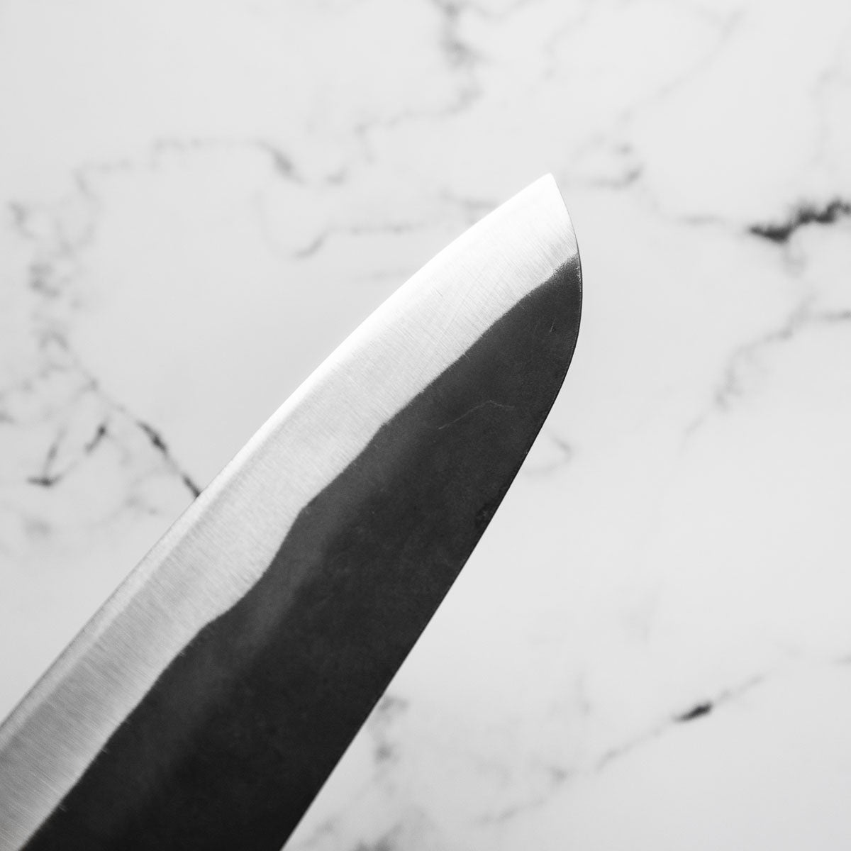 Hatsukokoro Blue 2 Kurouchi Santoku 165mm - Ebony – Chef's Edge