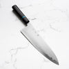 Y.Tanaka x Sakai Kikumori Extra Tall Blue 1 Gyuto 255mm - Ebony Turquoise
