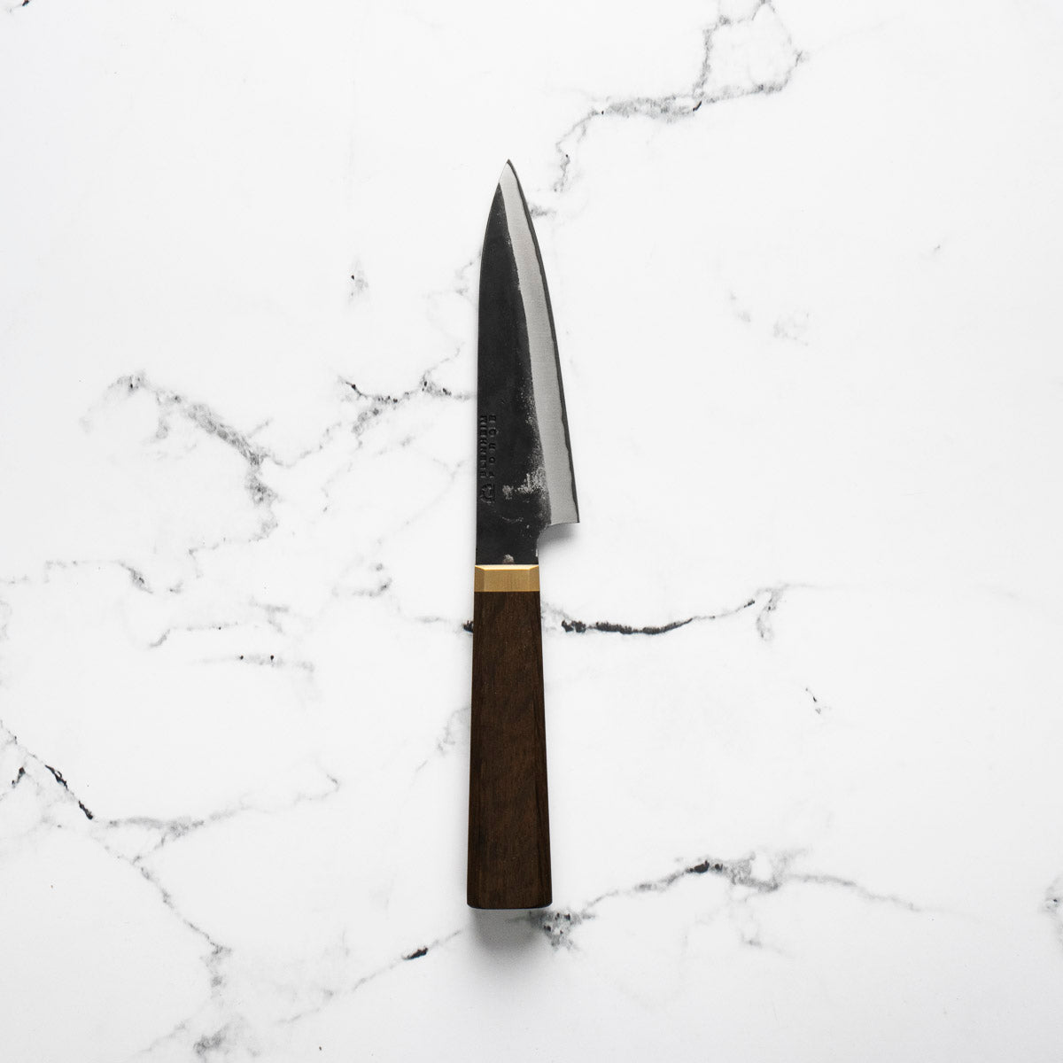 Blenheim Forge Stainless Clad Petty - handle detail