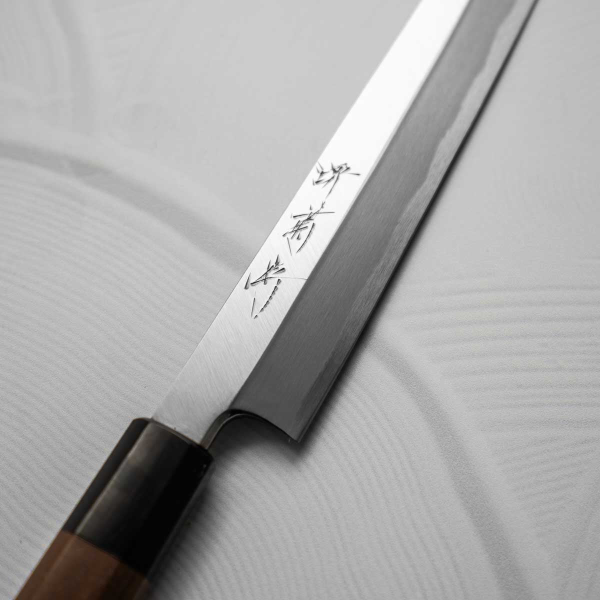 Sakai Kikumori Shironiko Yanagiba 270mm w/Saya