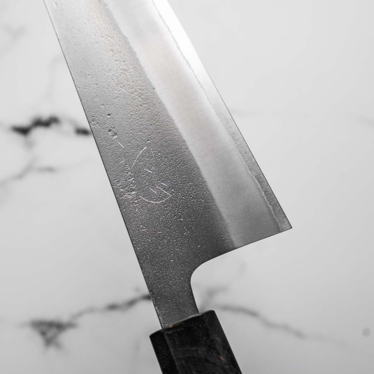 Yoshikane (Hatsukokoro) White 2 Nashiji Bunka 165mm - Maple