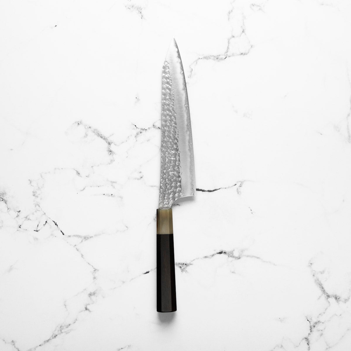 Yu Kurosaki SG2 Senko Gyuto 210mm - angled view