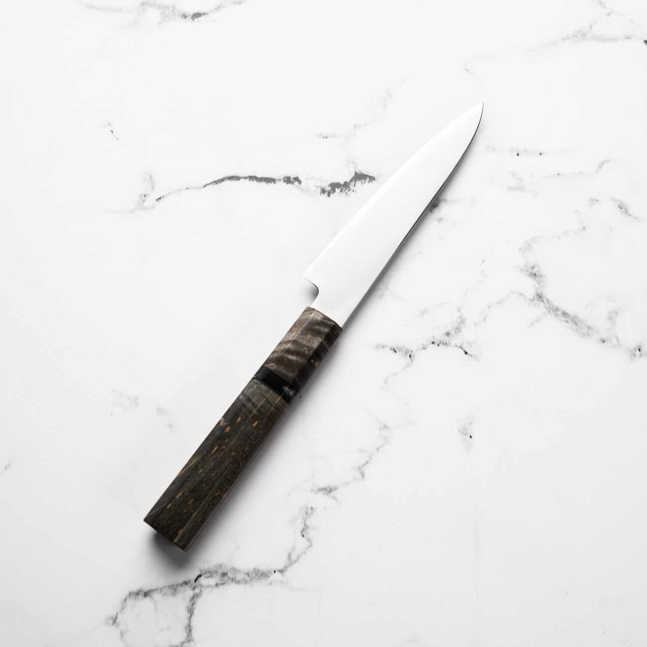 Hatsukokoro Hayabusa SG2 3 Layer Petty 120mm - Dark Maple – Chefs