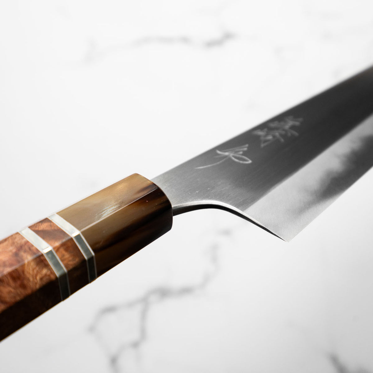 Mazaki Blue 1 Hon-Sanmai Kiritsuke 210mm