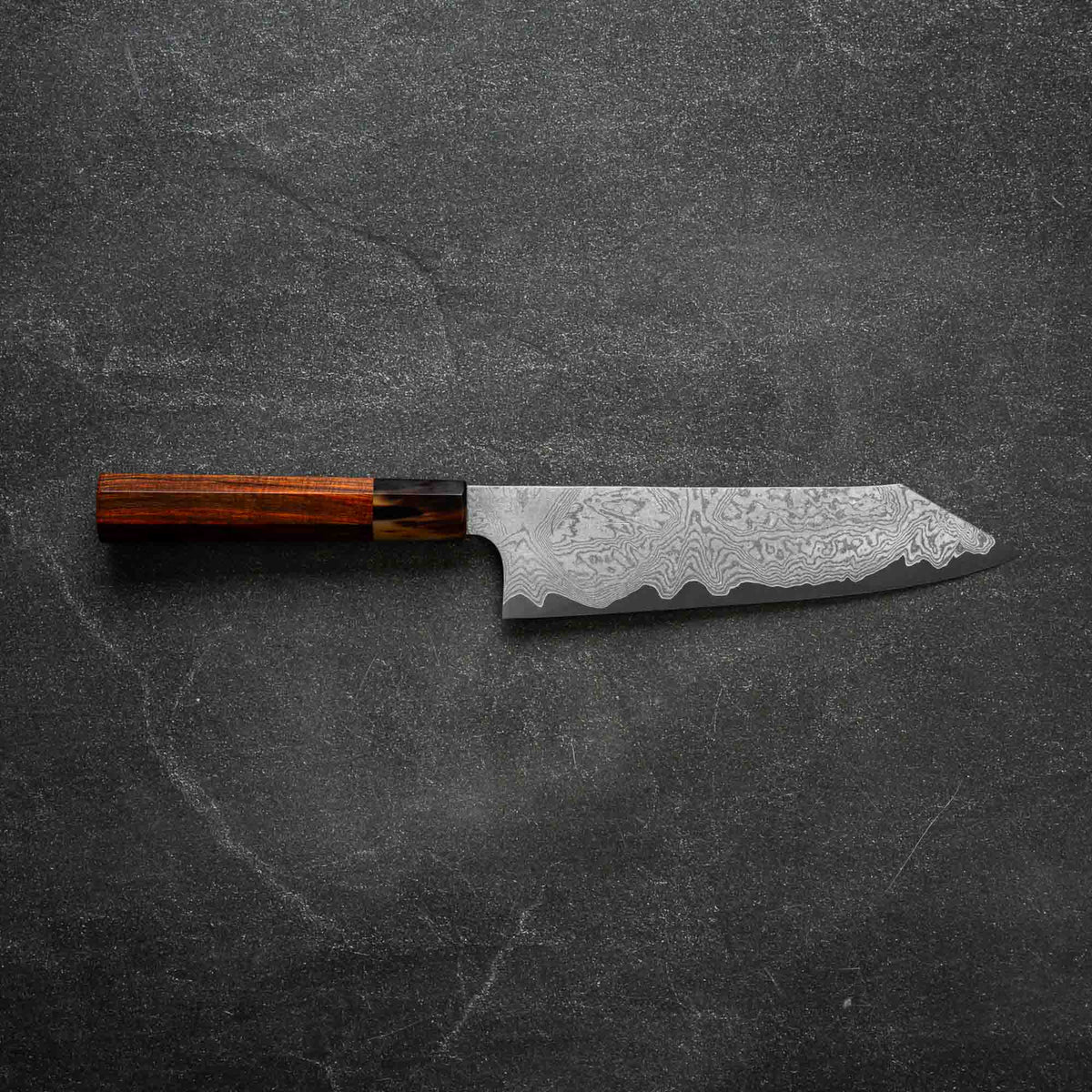 Hatsukokoro x Nigara Hamono VGXEOS Kiritsuke 210mm - Siamese Rosewood