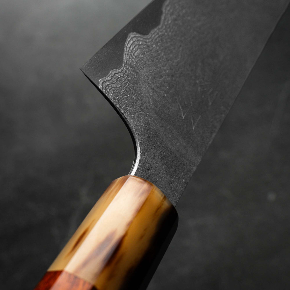 Hatsukokoro x Nigara Hamono VGXEOS Kiritsuke 210mm - Siamese Rosewood