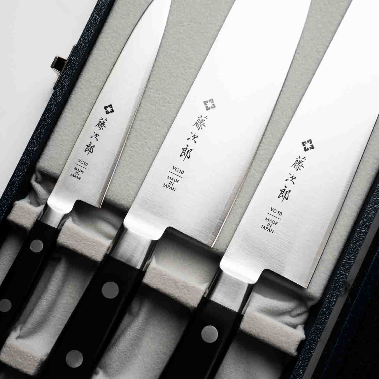 Tojiro DP3 3-Piece Gift Set – Chefs Edge - Handmade Japanese