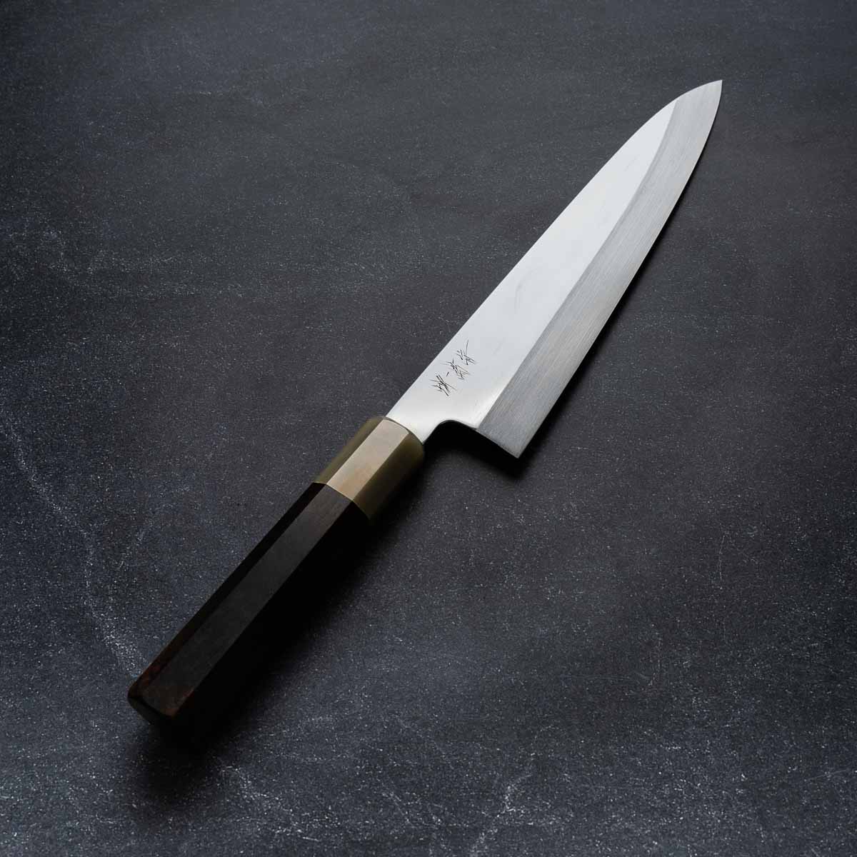 Nakagawa x Sakai Kikumori White 2 Mt Fuji Honyaki Gyuto 210mm