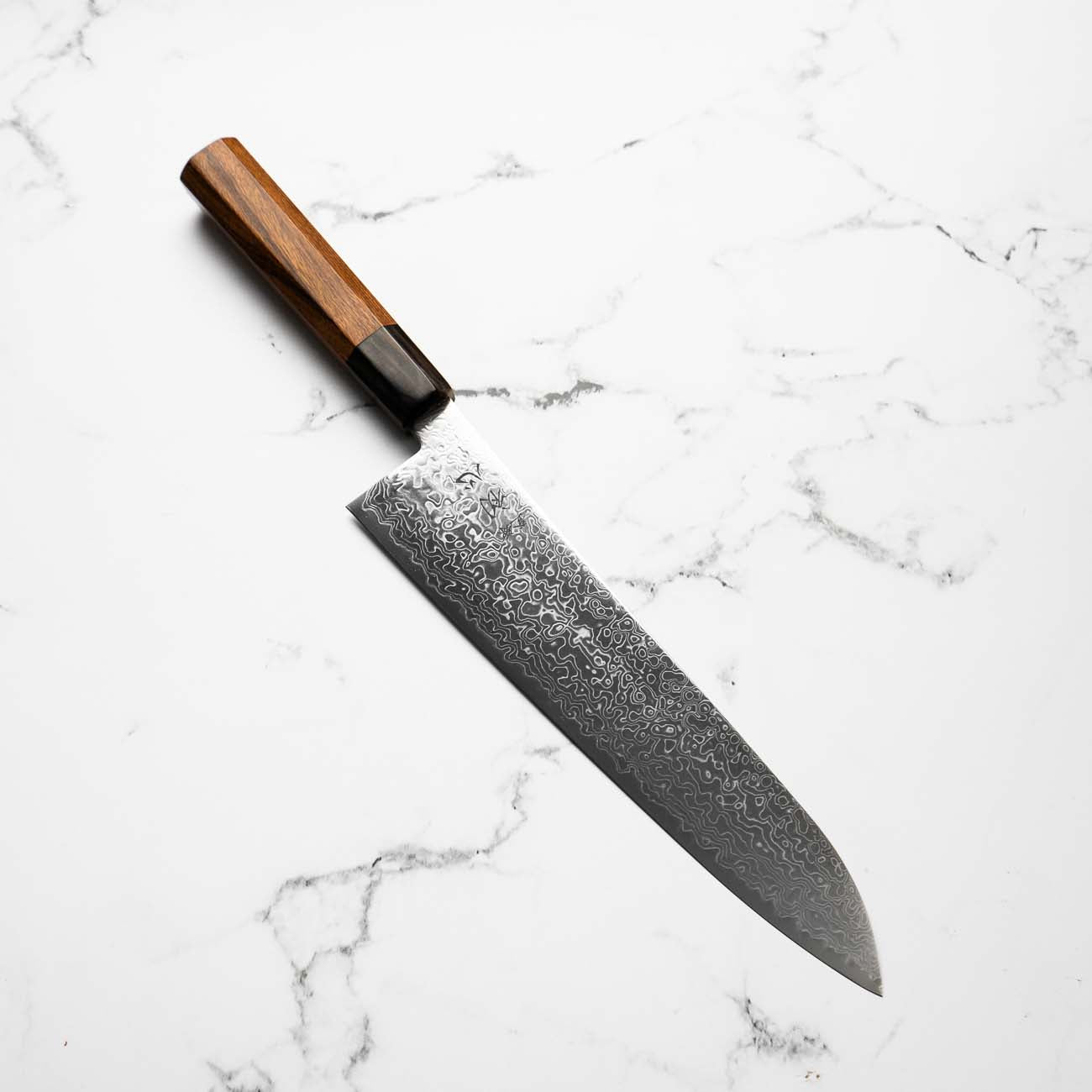 Hatsukokoro Ryuhyo SG2 Damascus Gyuto 240mm -  Quince