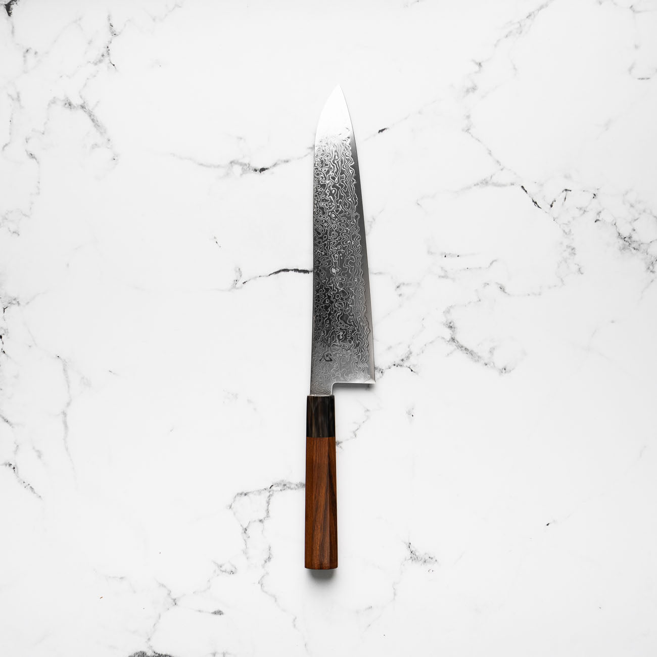 Hatsukokoro Ryuhyo SG2 Damascus Gyuto 240mm -  Quince