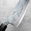 Seido "Kuro" x Tadafusa White 2 Kurouchi Nakiri 165mm - Ebony Turquoise