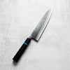 Seido "Kuro" x Tadafusa White 2 Kurouchi Gyuto 240mm - Ebony & Turquoise