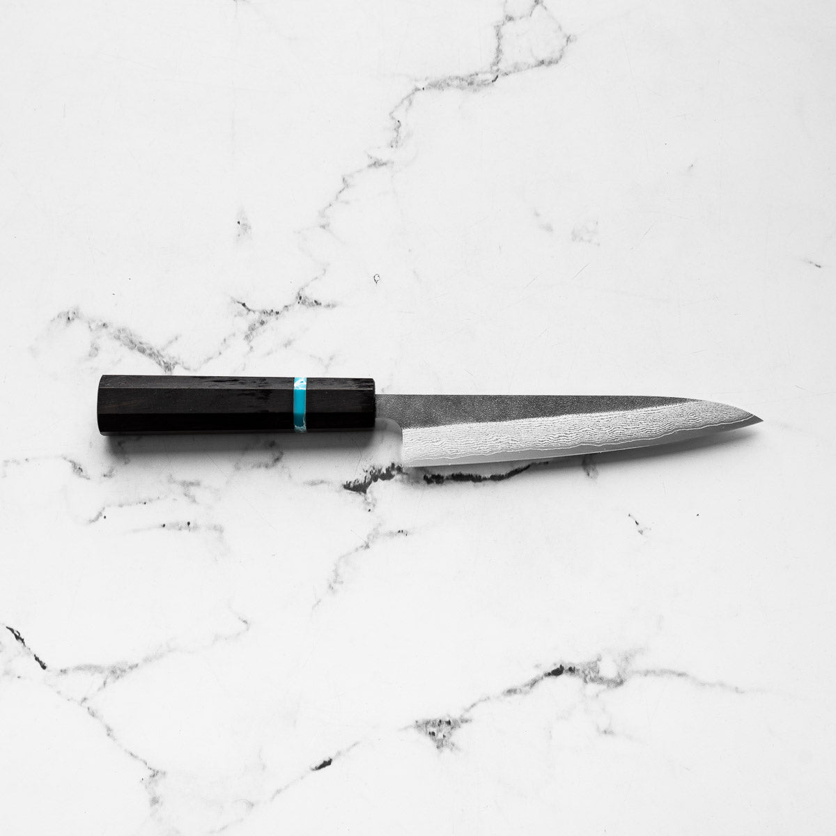 Tojiro VG10 Atelier Petty 150mm - Ebony Turquoise